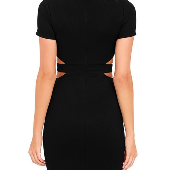 Lulu’s Black Cutout Bodycon Dress - Picture 4 of 12